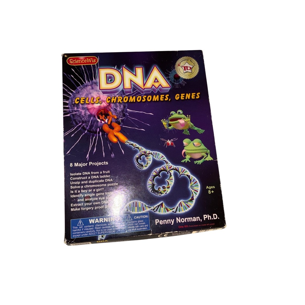 ScienceWiz DNA Cells Chromosomes & Genes Science Book & Learning‎ STEM Kit